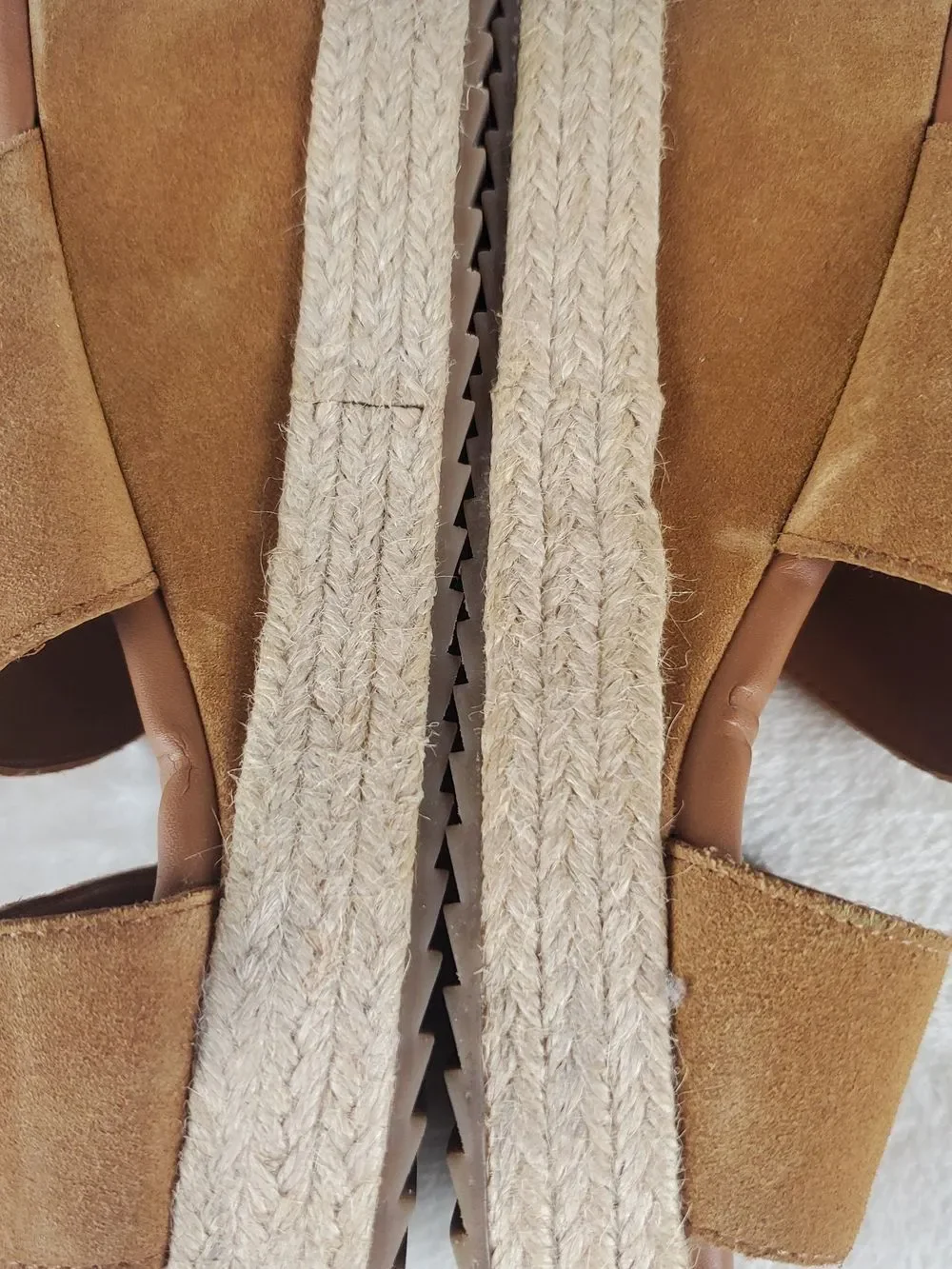 Joie Light Brown Suede Wedges NO Size